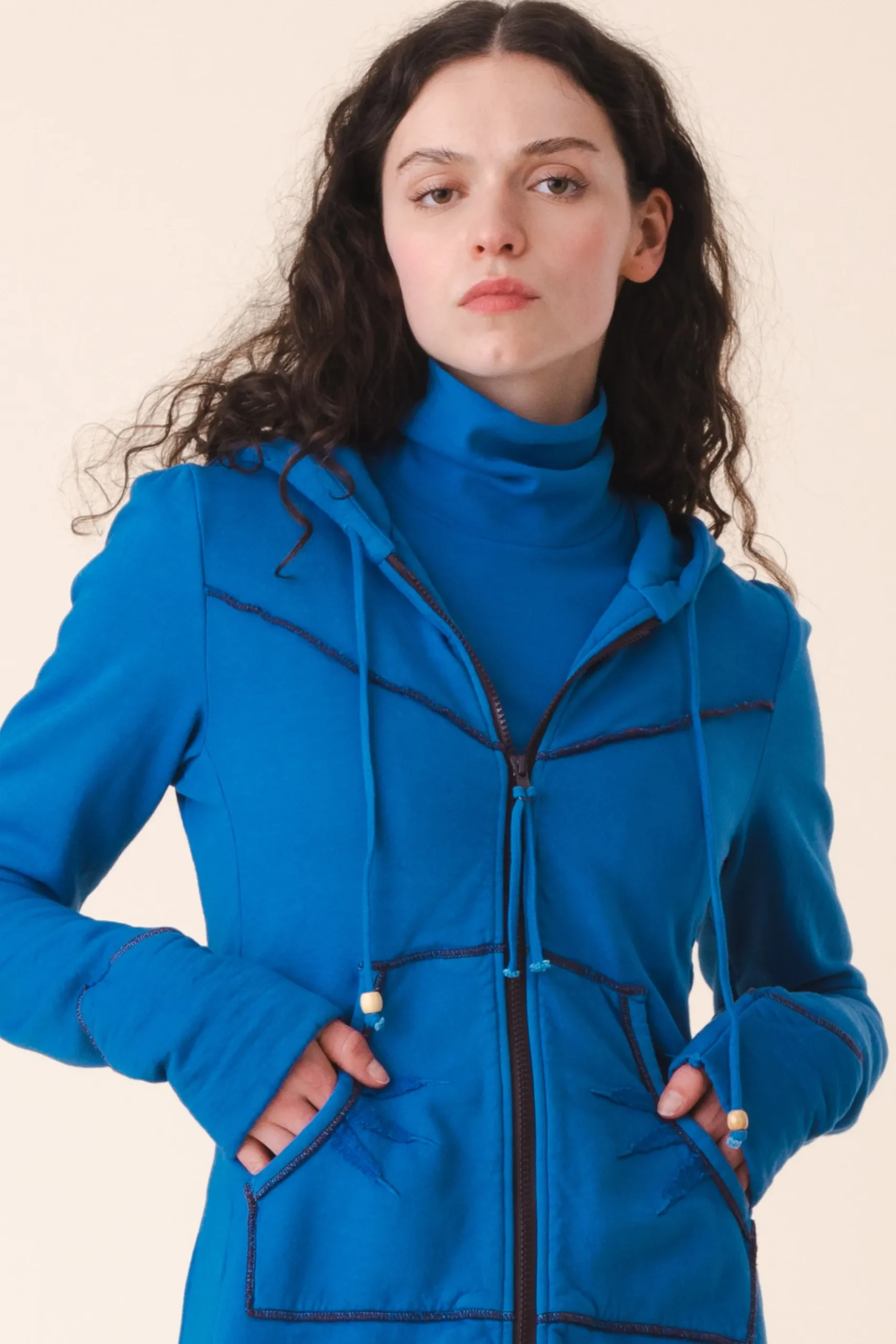 Prairie Hoodie in French Blue