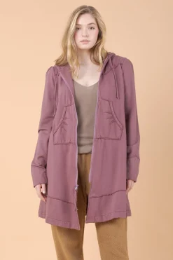 Prairie Hoodie in Plum