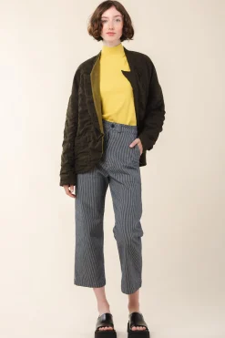 Quilted Spencer in Herb