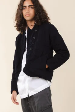 Quilted Spencer in Midnight