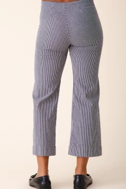 Railroad Knack Pant in Oyster Stripe