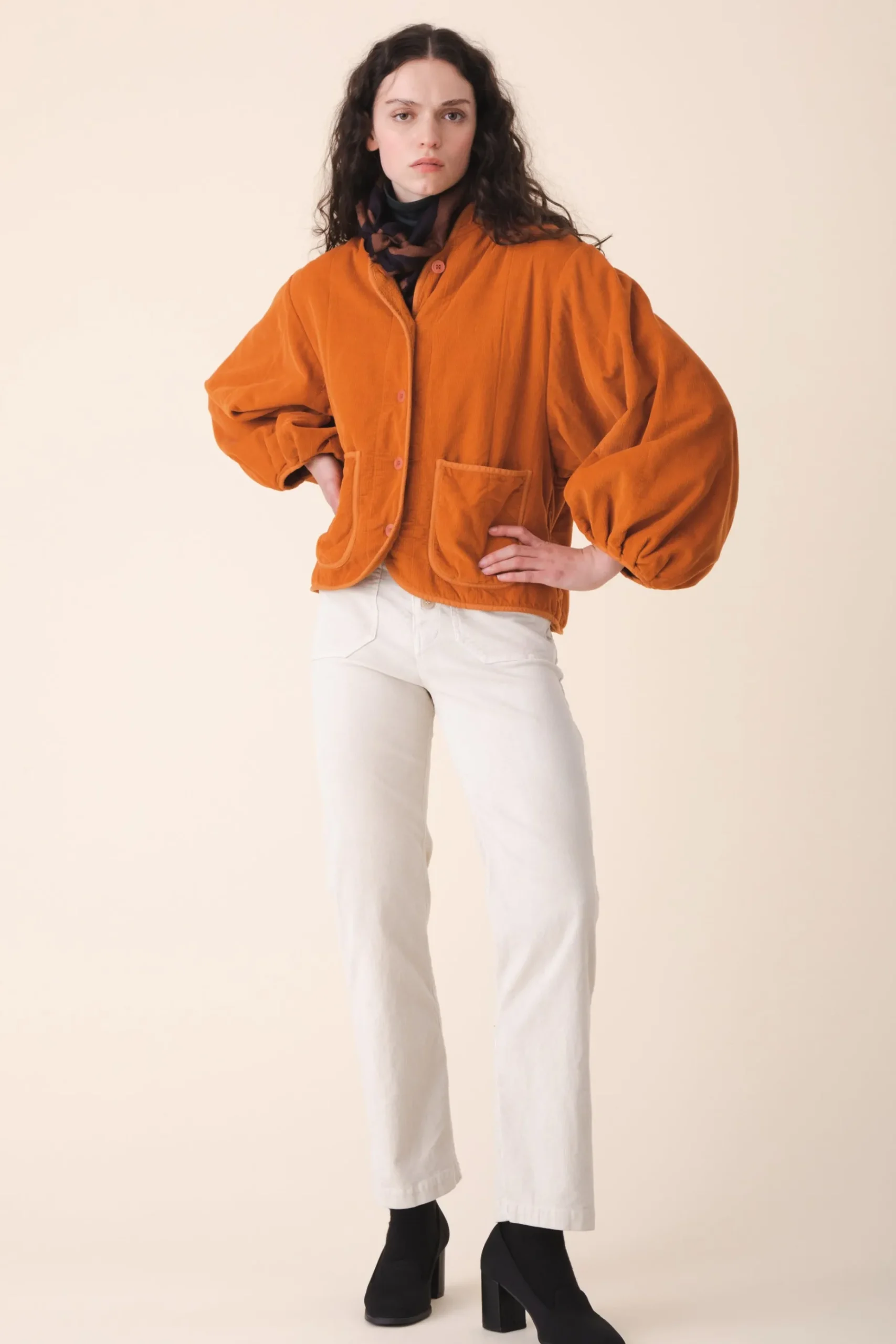 Régine Jacket in Yam