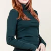 Rib Turtleneck in Galaxy