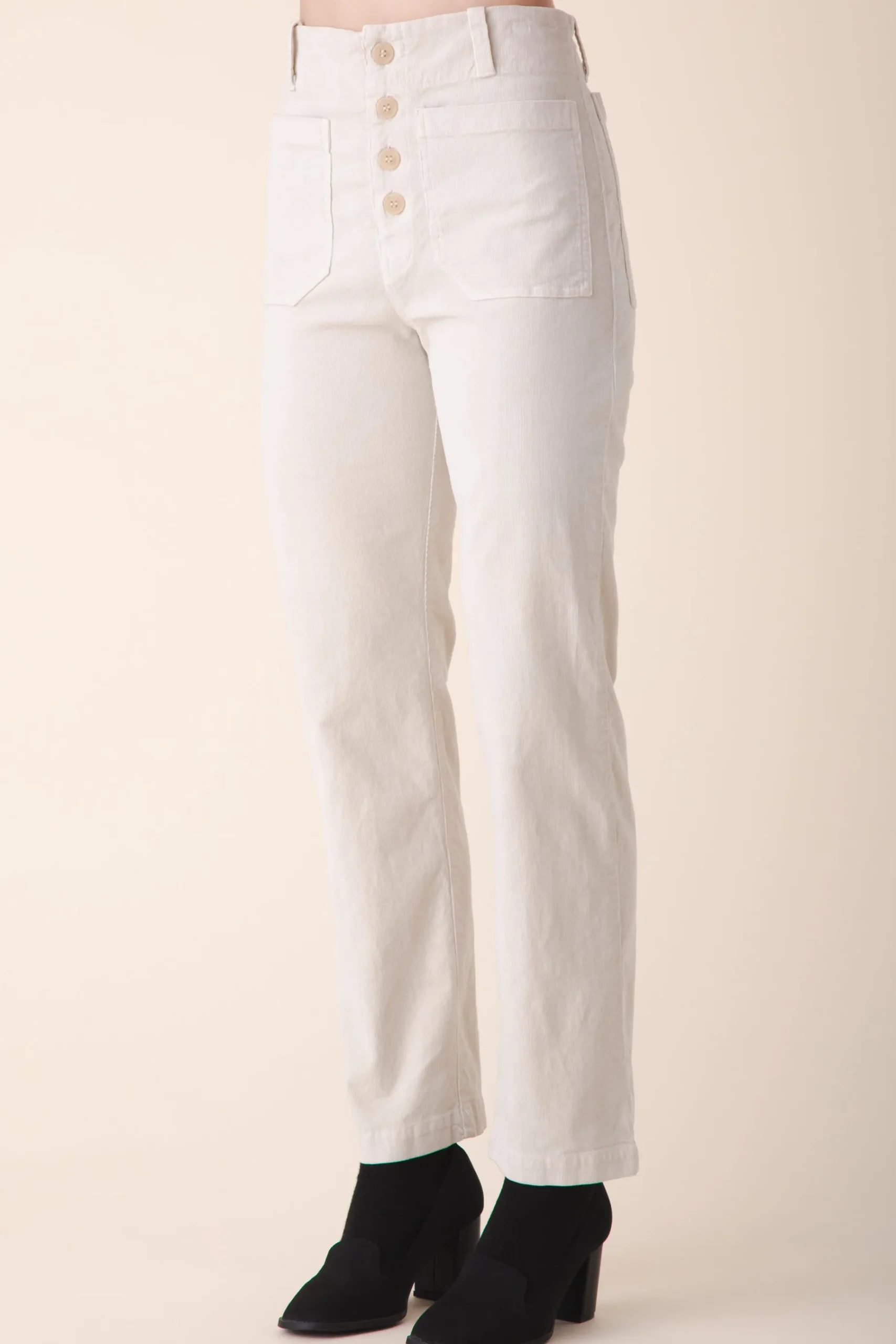 Rikki Pant Corduroy in Oyster