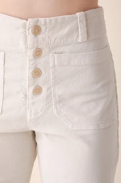 Rikki Pant Corduroy in Oyster