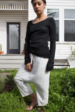 sarouel pant in heather
