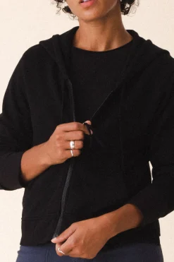 Simple Life Hoodie in Black