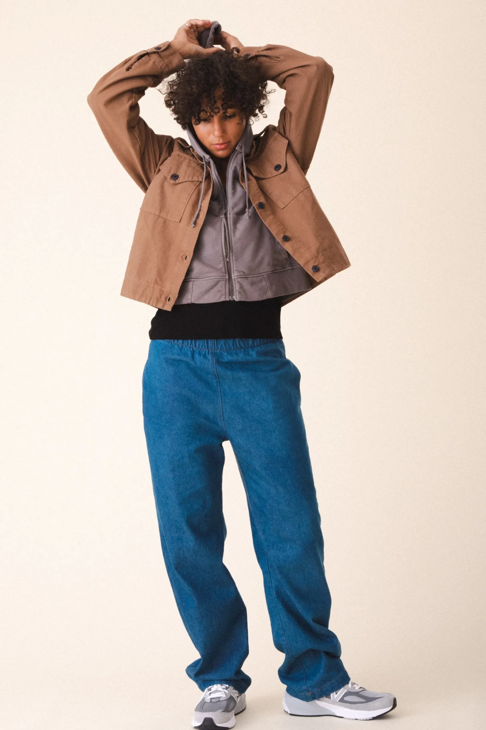 Simple Life Hoodie in Dior Gray