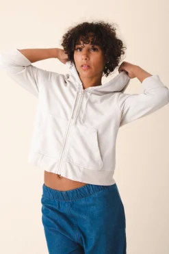 Simple Life Hoodie in Oyster
