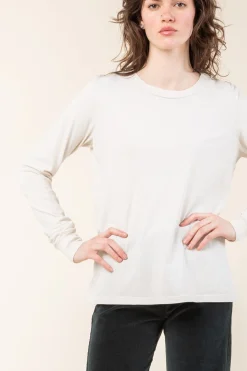 Slack Tee in Oyster