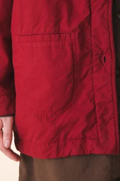Soft Blazer in Crimson