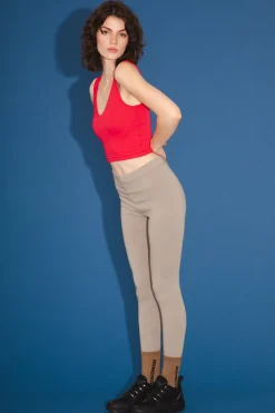 Soft Tank Top in Cherry
