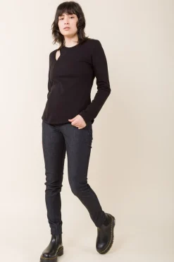 Tendril Sweater in Black