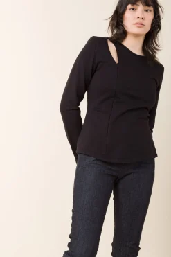 Tendril Sweater in Black