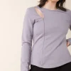Tendril Sweater in Silver Mist