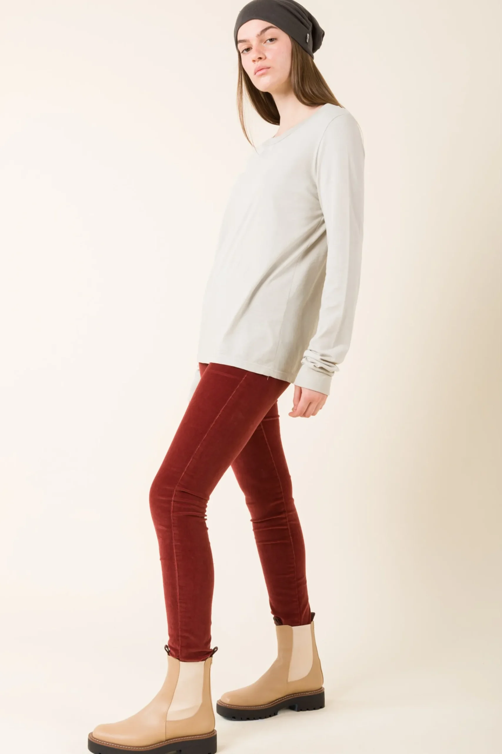 Treat me right in Oxblood
