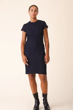 Valkyrie Dress in Denim