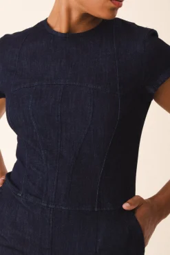 Valkyrie Dress in Denim