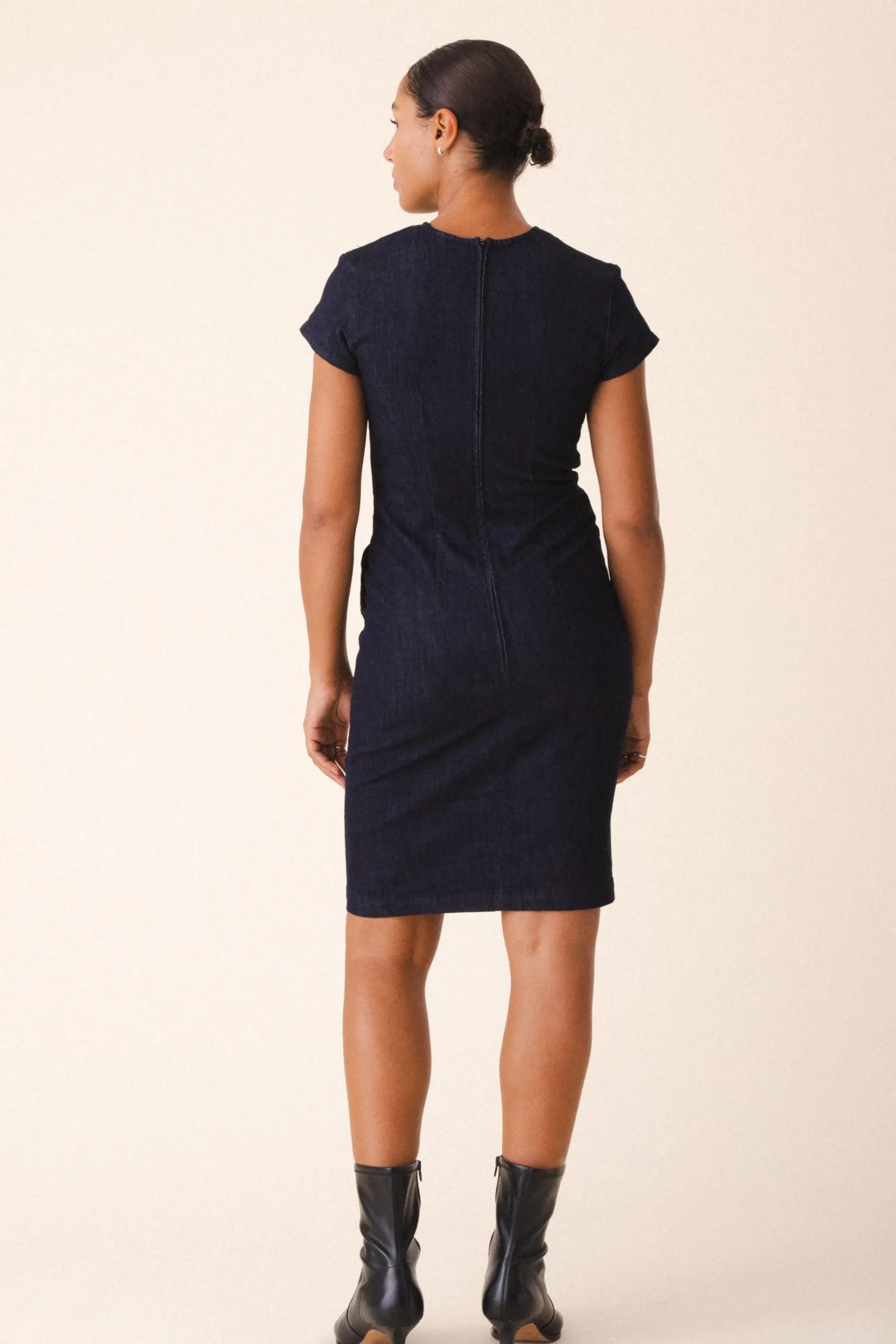 Valkyrie Dress in Denim