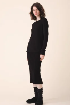 Vortex Skirt in Black