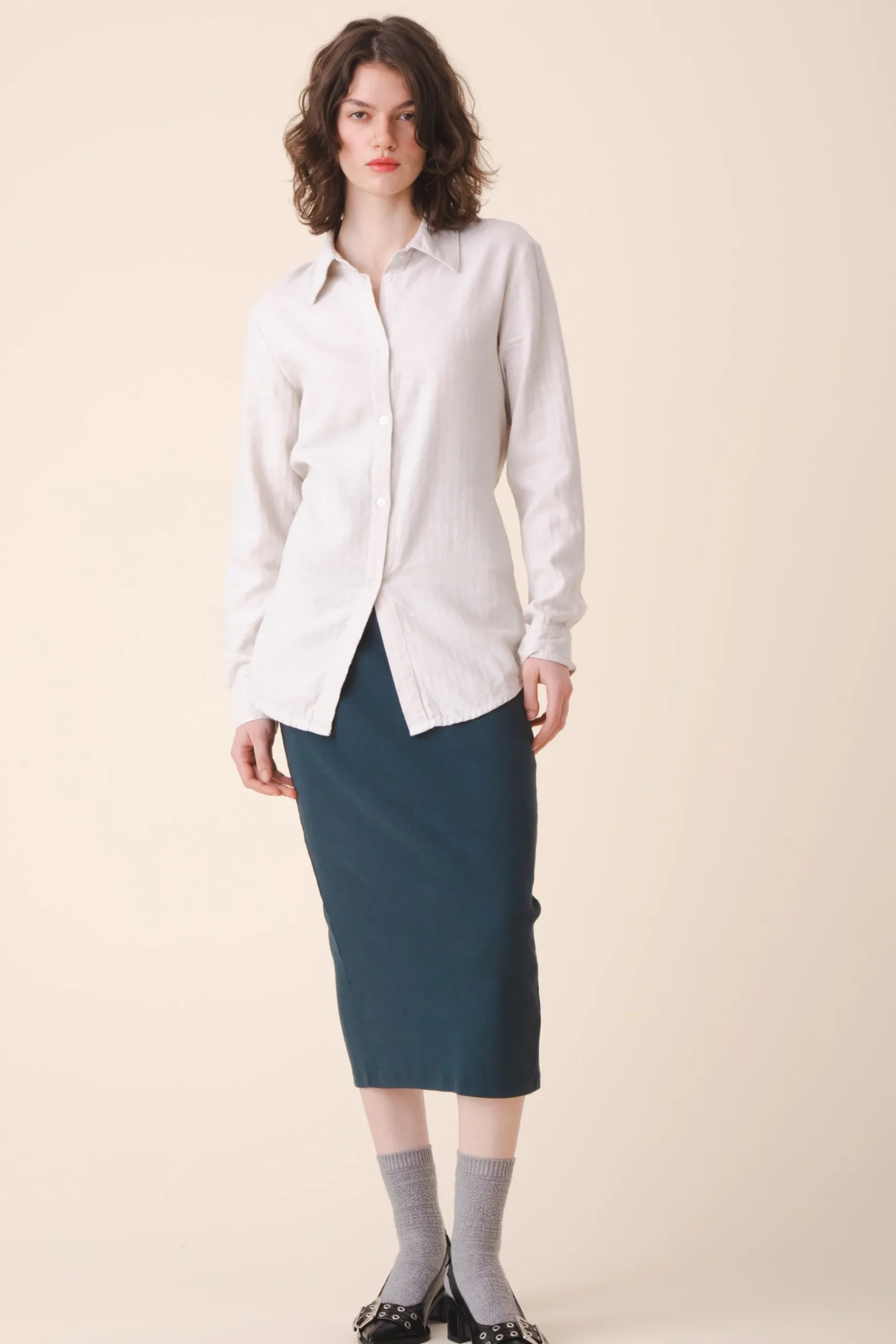 Vortex Skirt in Drab