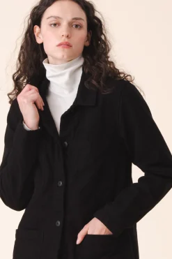 Winter Chore Coat in Black