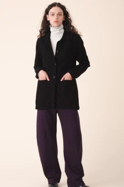 Winter Chore Coat in Black