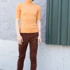 2x1 Mockneck in Red rock