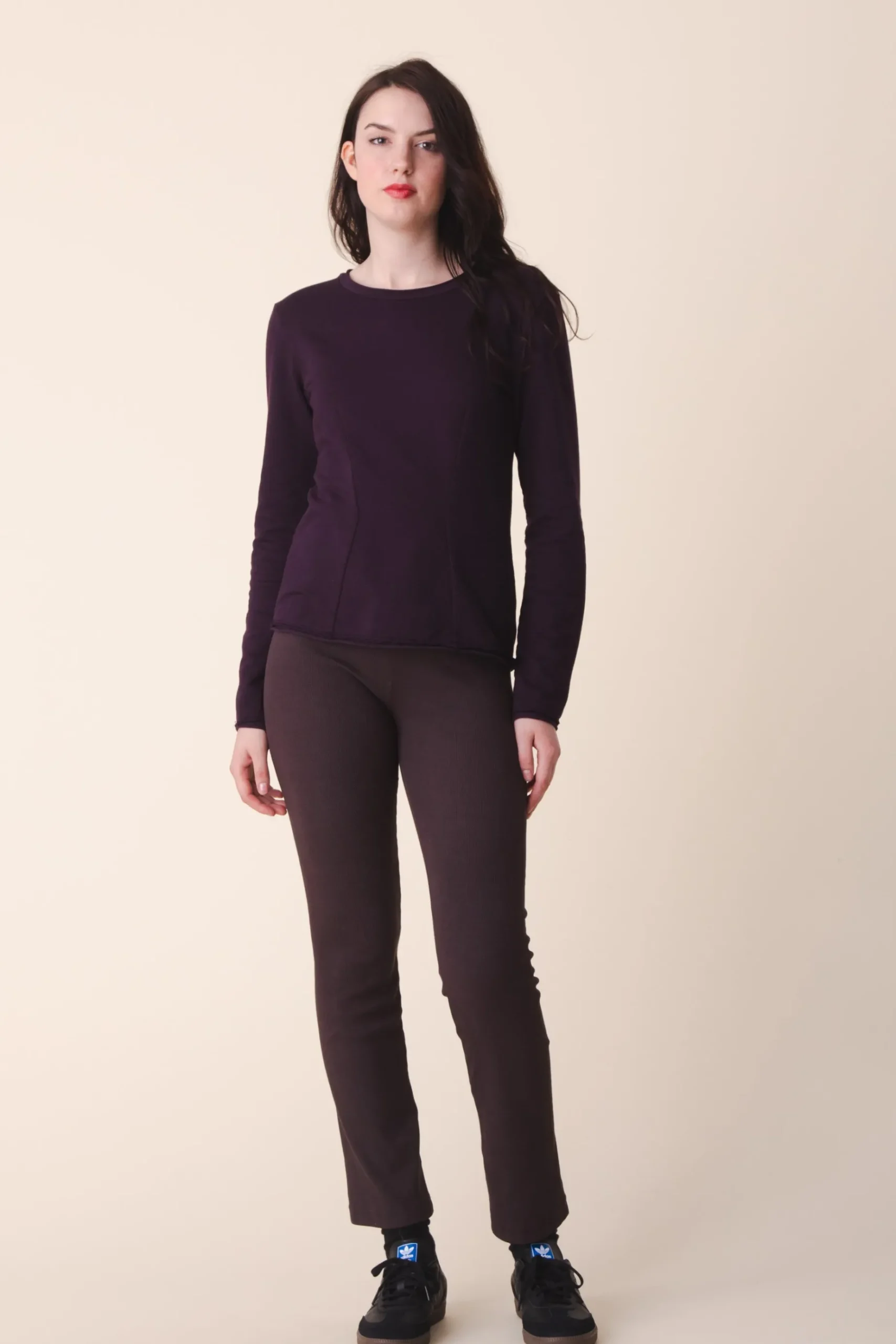 Y2K Legging in Faded Iris