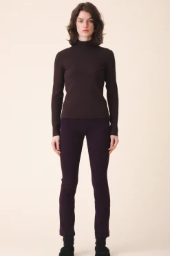 Y2K Legging in Midnight Plum